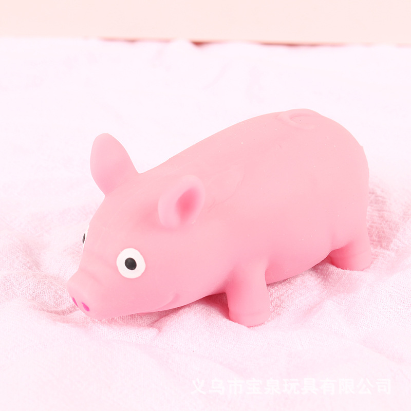 抖音同款解压玩具拉拉猪哈巴狗发泄搞怪玩具捏捏球厂家批发