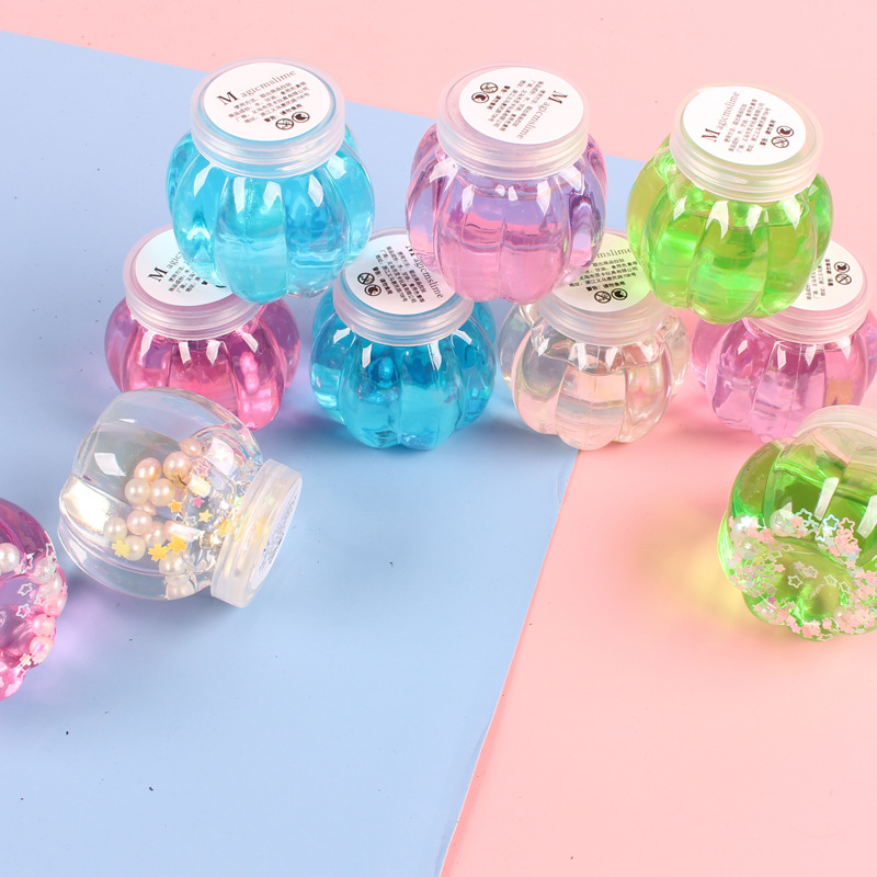厂家直销slime 起泡胶 果酱起泡胶 帐篷泥戳戳减压炸花泥网格泥