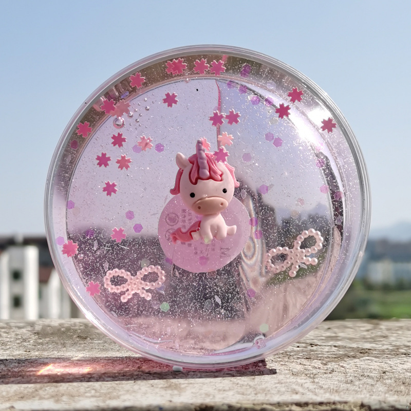 新款玩偶起泡胶slime泰透起泡胶果酱史莱姆越玩越大香味解压玩具