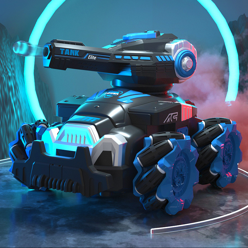 儿童玩具对战坦克手势感应遥控车可发射水弹遥控车水弹装甲坦克