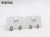 Alloy Diamond Stud Earrings S925 Imitation Silver Pin Earrings Small and Personalized Eardrop Earring Simple Multi-Diamond Ear Ring