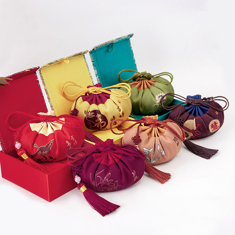 端午节香包香囊荷包祈福布袋中国古风汉服挂脖子车载随身挂件定制