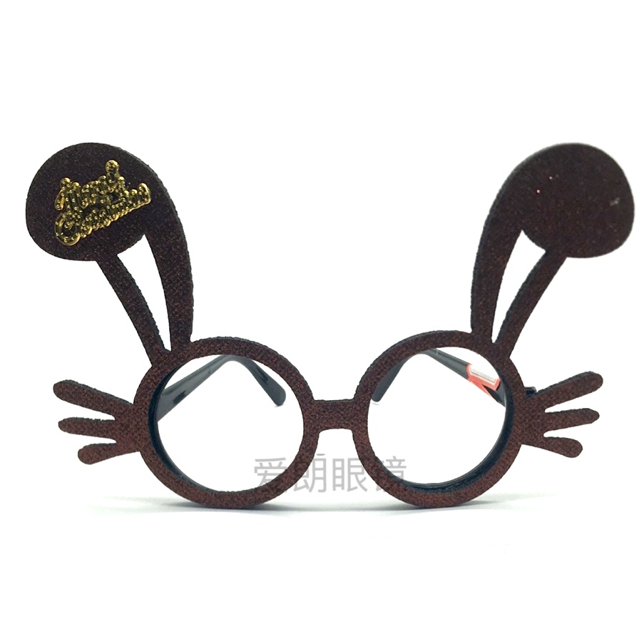 圣诞装饰眼镜成人圣诞礼物节日用品派对创意眼镜框批发