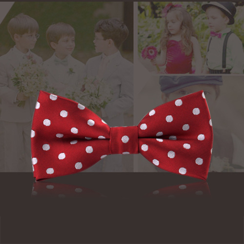 bow tie customized factory direct supply japanese and korean handsome cute baby multi-color bow collar flower children‘s bow tie