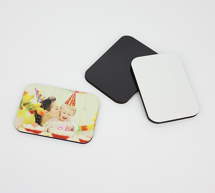 热转印mdf冰箱贴定制 外贸木板画冰箱贴空白耗材 木板画冰箱贴 ht