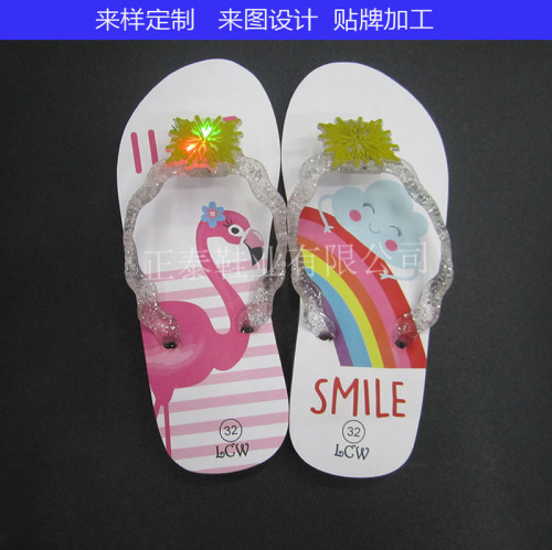 Export Children‘s LED Luminous Sandals with Lights 