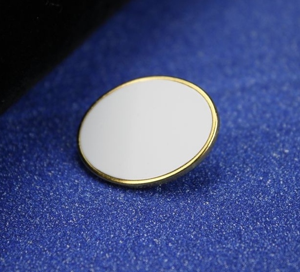 热转印升华涂层金属胸章 马口铁胸章个性定制胸章空白胸章磁性