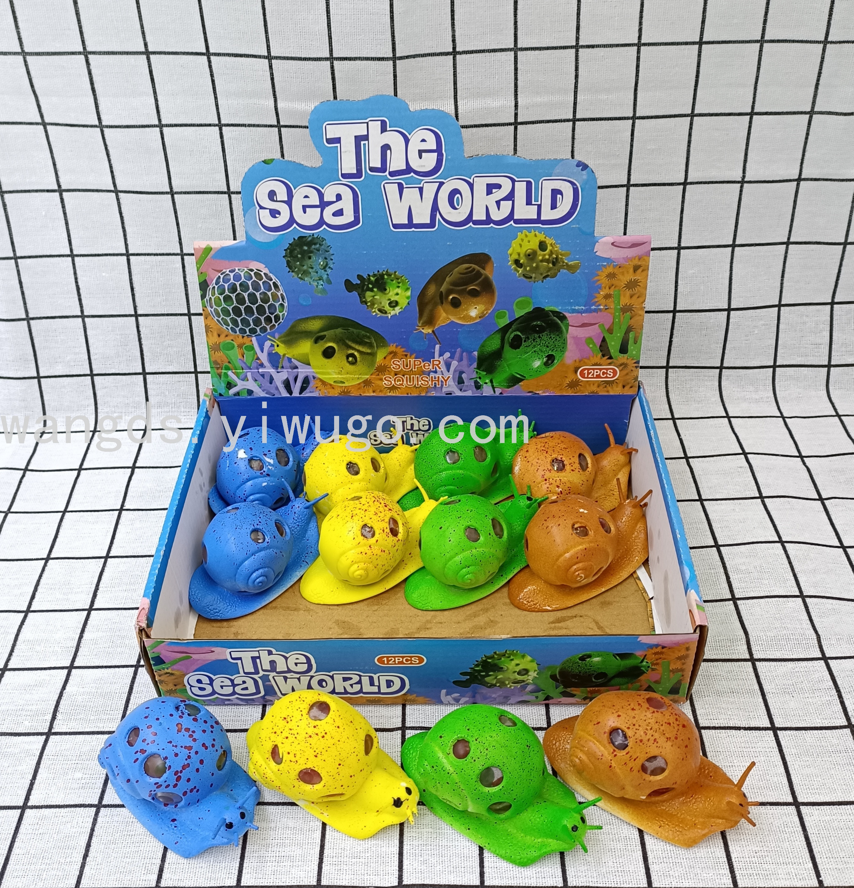 新款 捏捏乐减压发泄好物小蜗牛解压 儿童创意整蛊搞怪玩具