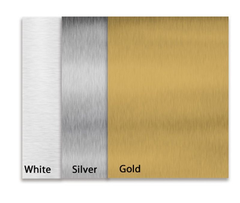 铝板画热转印彩色金属激光带涂层DIY铝片印照片金银名片铭牌号码