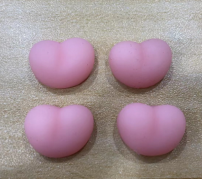 迷你号蜡笔小新立体小屁股团子捏捏乐TPR软胶笔上配件