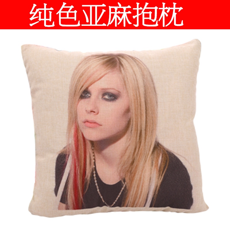 厂家热转印亚麻绸缎空白抱枕套DIY广告纯白枕套热升华耗材批发40×