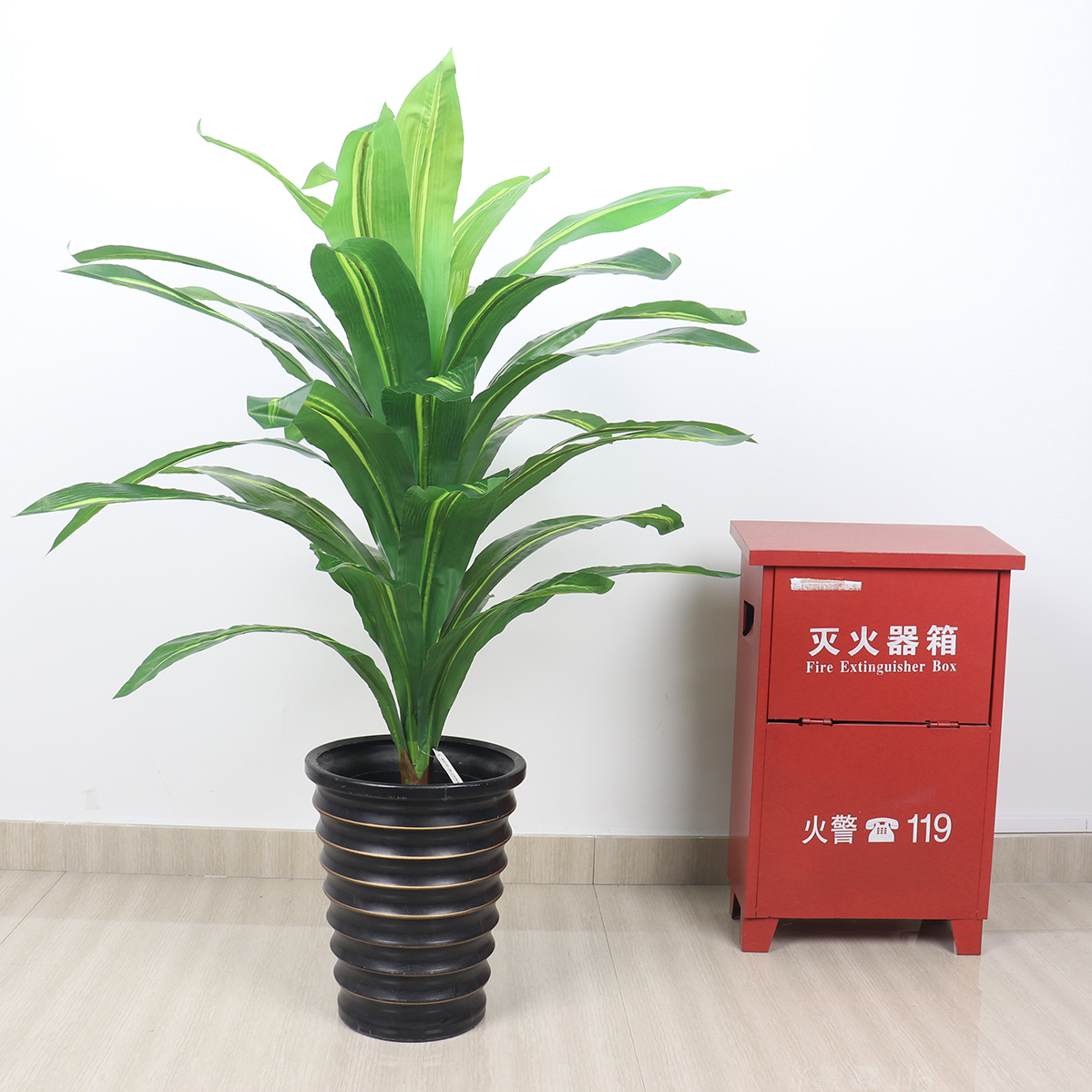 室内客厅装饰摆件盆景跨境亚马逊电商外贸仿真巴西木绿色植物盆栽