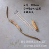 厂家直销 儿童1米麻绳弓箭模型  传统竹木玩具无杀伤力