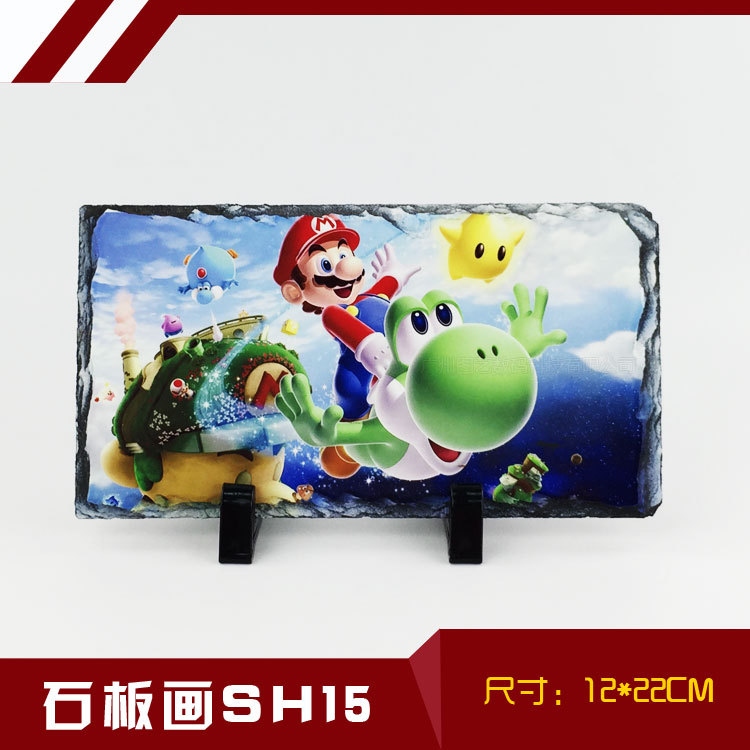 DIY石板画 SH15 12*22CM 热转印石板画 岩石烫画材料 热转印耗材