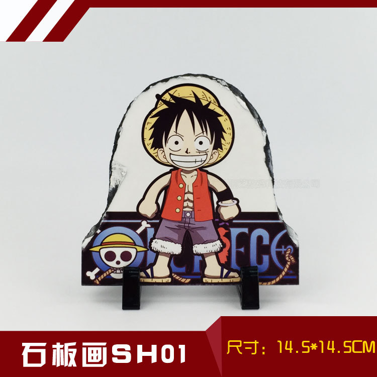 个性石板画SH01 15*15CM 热转印石板画涂层空白个性石版画 /