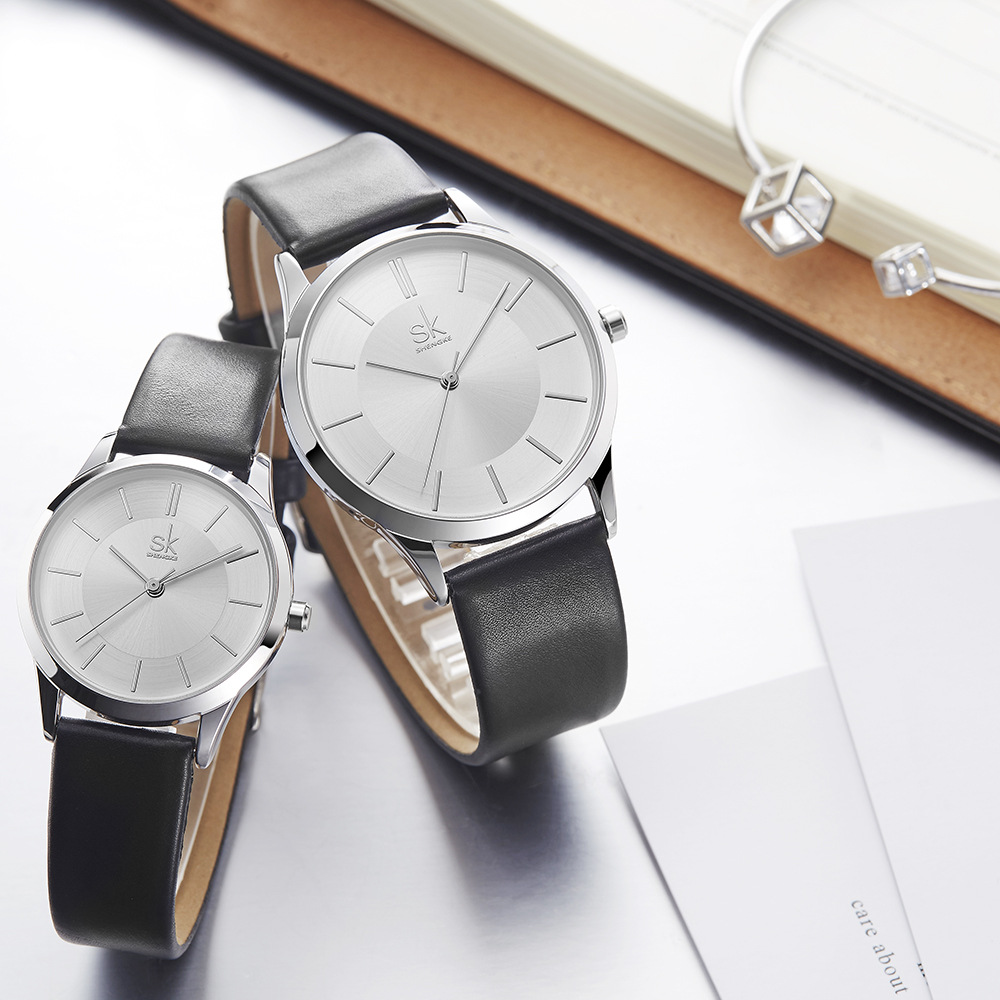 胜刻K8037情侣表携手共度时光的默契生活防水进口机芯厂家直销