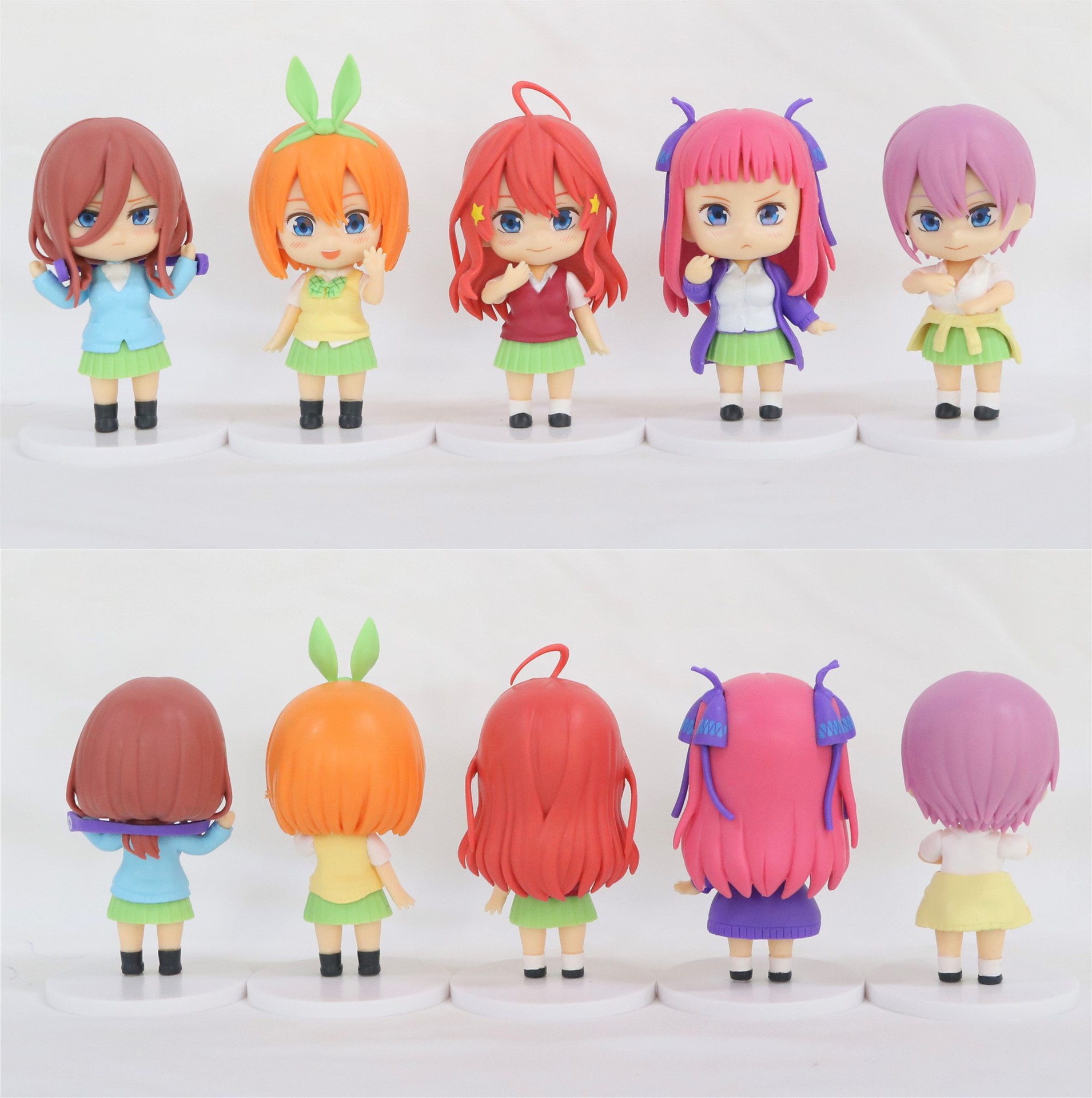 五等分的新娘 二次元动漫 大号五等分花嫁公仔手办摆件扭蛋机娃娃