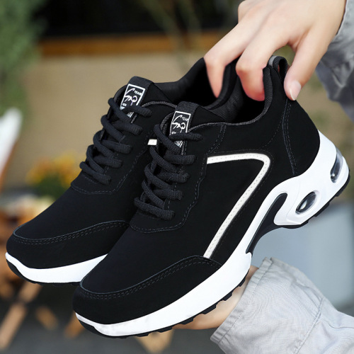 sports shoes women 2021 foreign trade new casual shoes breathable lightweight mom shoes lace-up air cushion cross-border shoes for women