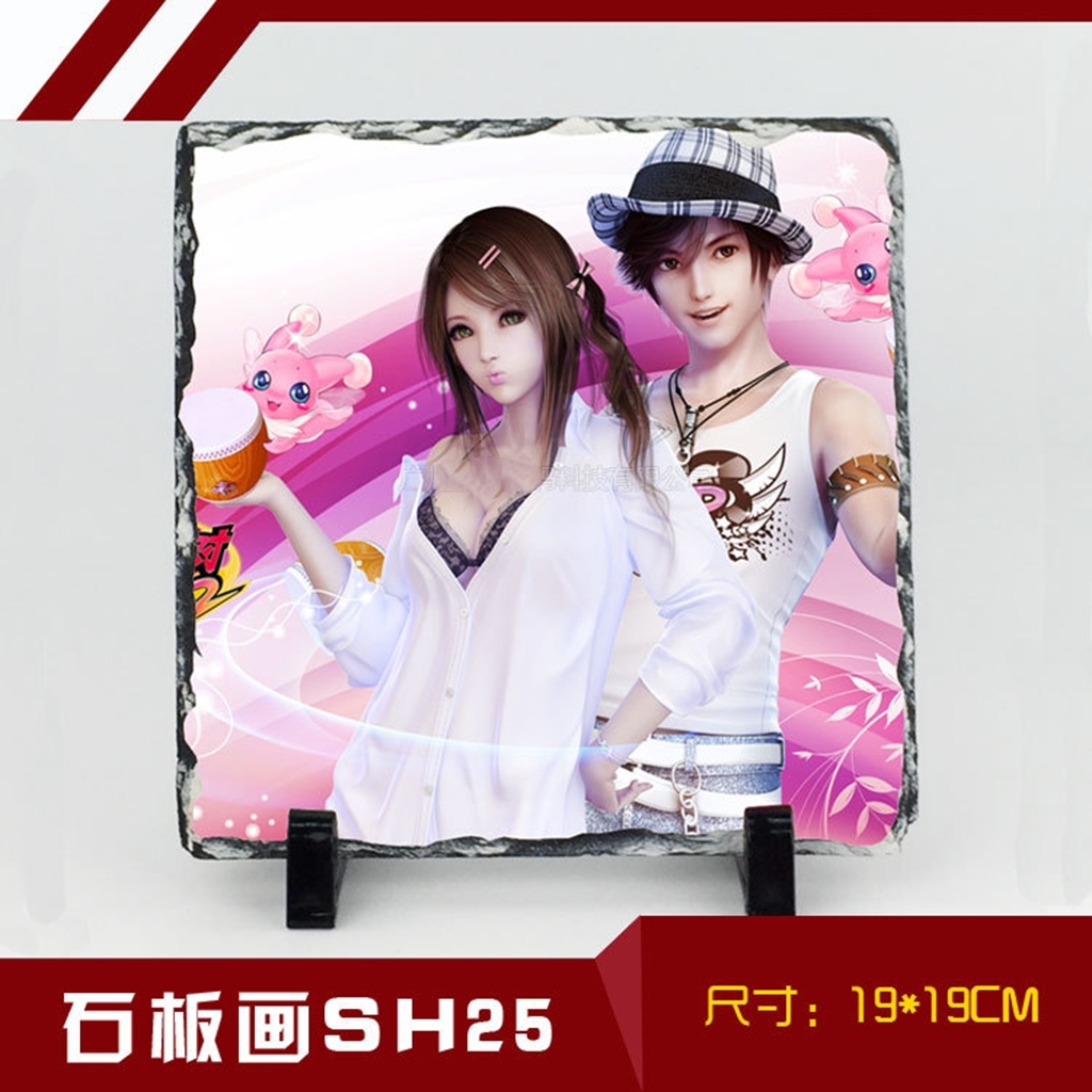 热转印石板画空白材料 石头画照片涂层空白SH57个性石版画耗材