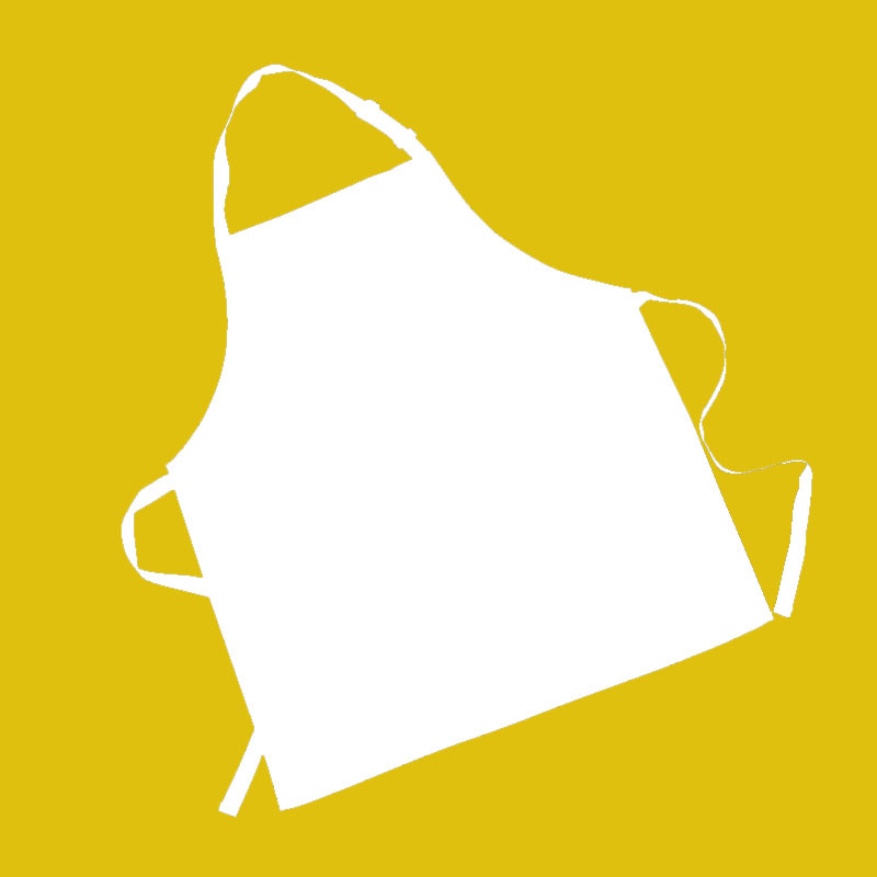 房家居涤纶热转印围裙日式现代简约数码印无袖印花防油污围裙批发