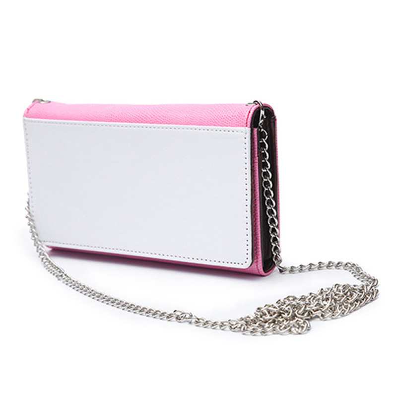 厂家直销空白耗材批发女式包蛇皮款斜挎单肩包来图热转印时尚简约