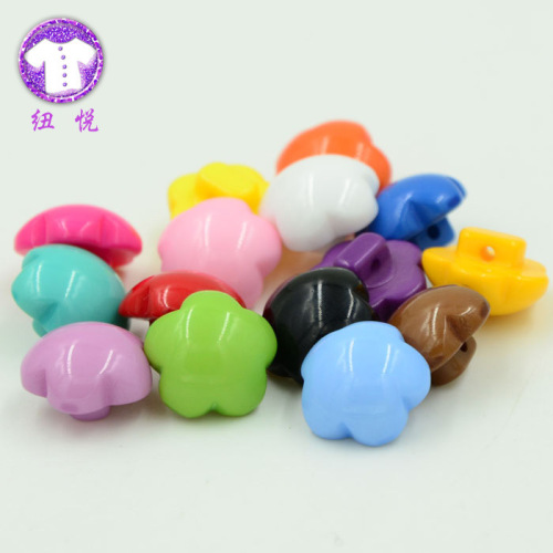 New Yue Accessories Children‘s Cartoon Button Resin Children‘s Plum Buckle Baby Sweater Shirt Buckle Baby Button Wholesale