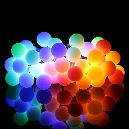 LED Colored Lights Ball Small Bulb Light String Birthday KTV Hotel Anchor Background Bedroom Decoration Colored Lights One-Piece Delivery