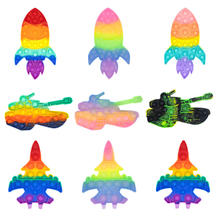 跨境儿童玩具火箭灭鼠先锋坦克汽车儿童泡泡乐玩具挖掘机灭鼠先锋