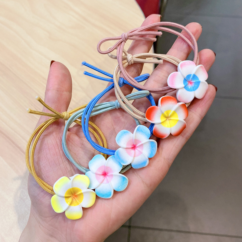 不伤发头饰儿童皮筋韩版发饰可爱套装女网红宝宝头绳女童花朵发绳