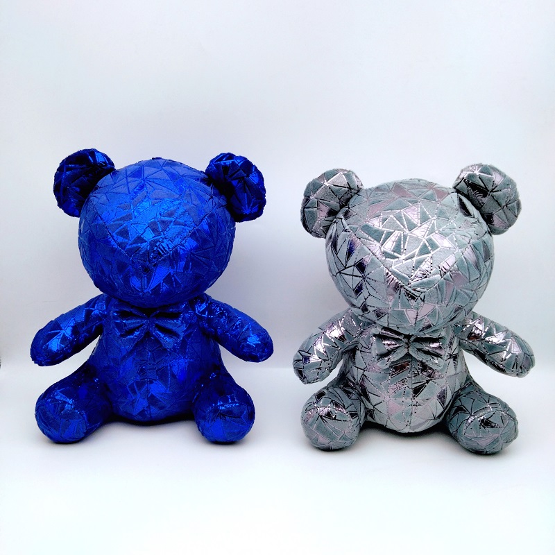 8寸抓娃娃机糖果熊公仔创意新款毛绒玩具小熊玩偶活动礼品批发