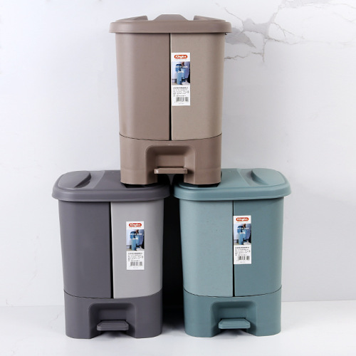 household kitchen trash can wet and dry classification garbage storage box living room bedroom dustbin factory garbage storage box