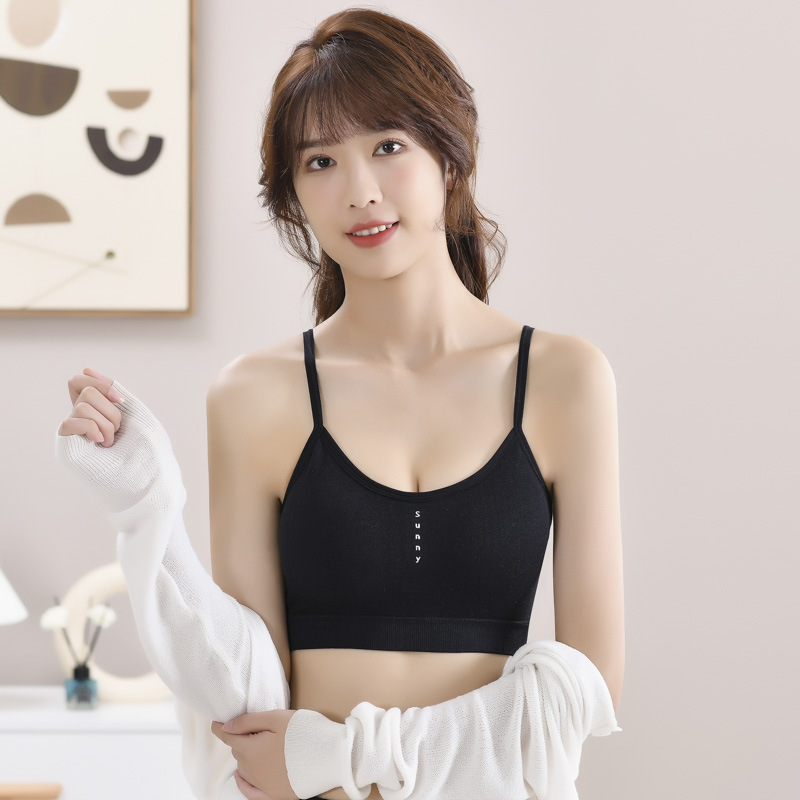 少女内衣学生发育期大童小背心初中生高中12-18岁吊带文胸女
