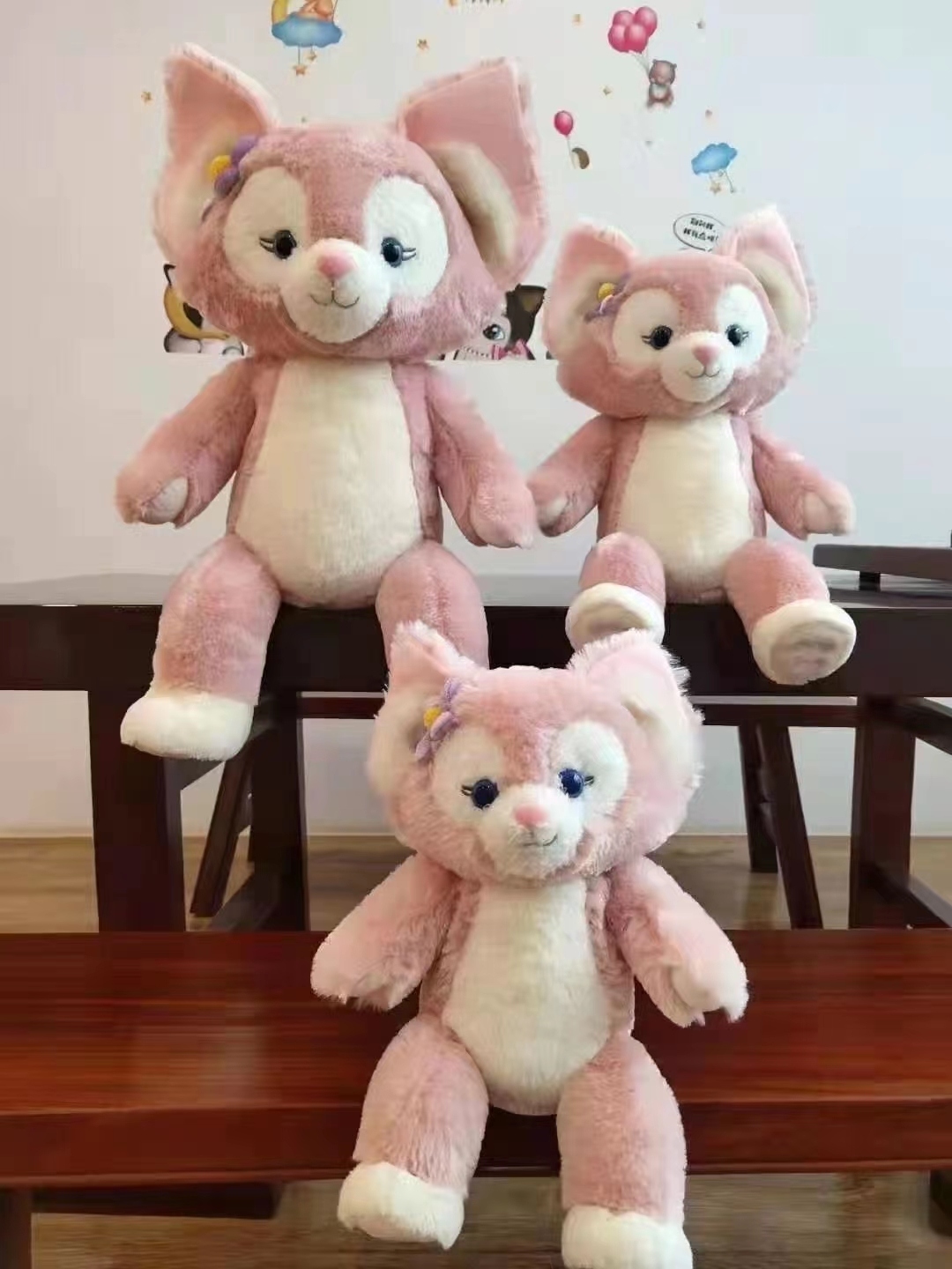 网红爆款玲娜贝儿毛绒玩具可爱贝尔布娃娃抱枕公仔玩偶生日礼物女