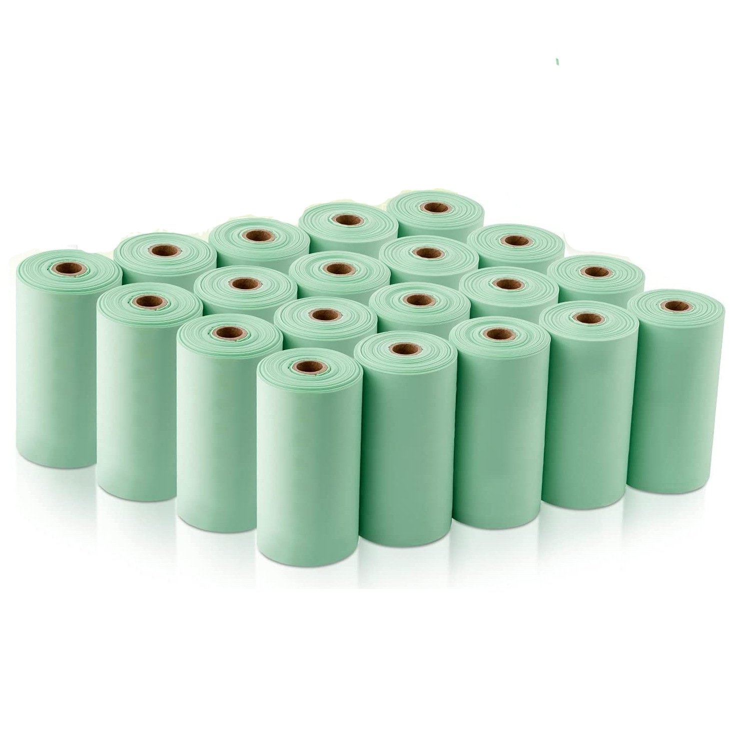 跨境厂家批发狗屎袋 玉米淀粉便便袋PLA全降解拾便袋 宠物垃圾袋