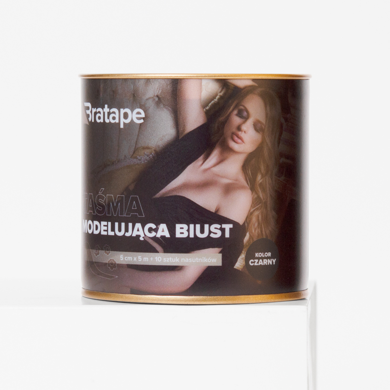 定制款pvc圆筒铁盒胸贴乳贴包装盒铁盖包装可定制不同款式批发