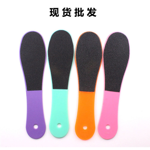 Factory Direct Sales Foot Care Plastic Handle Foot File Exfoliating Foot Eraser Sandpaper File
