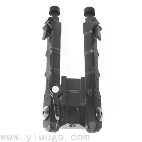 V9 One-Piece Black 20mm Clip Retractable Folding Quick Release Buckle Bamboo Joint Two-Leg Rack