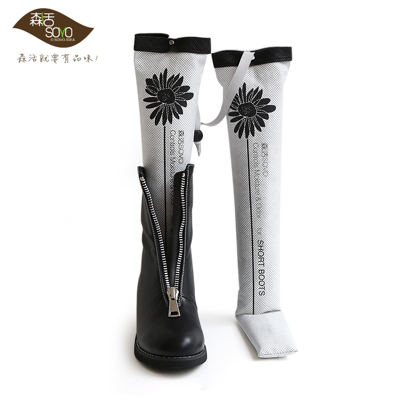 森活SOVO硅藻土创意高靴中筒靴家居用品调湿吸附异味鞋撑