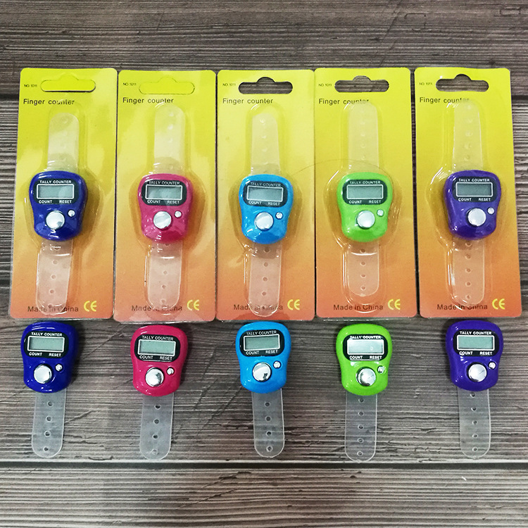 电子佛教用品 LED念佛计数器 宗教法器念佛穆斯林 手指戒指记数器