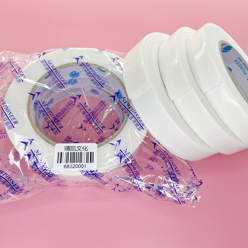 批发强力泡沫双面胶 一包3个高粘度加厚海绵固定墙面办公商超市 h