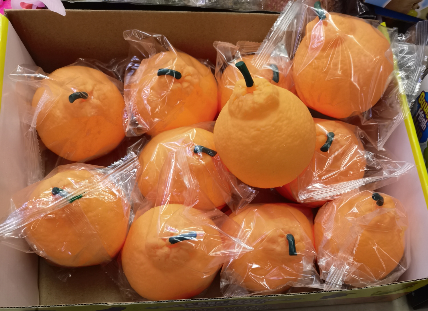 新品水果减压发泄系列产品款式多多面粉发泄捏捏乐儿童小玩具系列