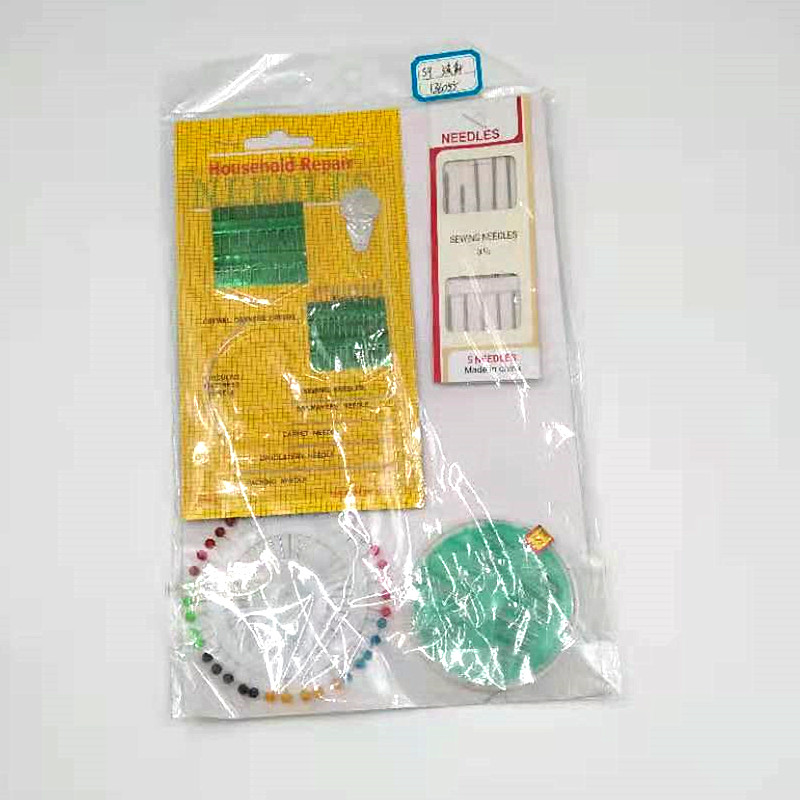 爆款手缝针珠光针5枚针片大套装吸卡多用途手缝针精细居家必备