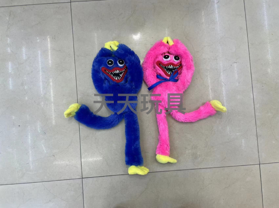 跨境爆款波比毛怪毛绒玩具厂家直销波比长绒玩具