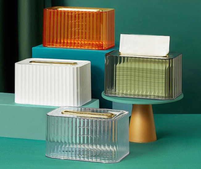 桌面纸巾盒抽纸收纳盒外贸专供