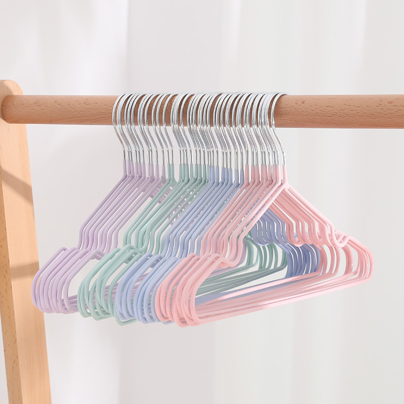 儿童衣架小衣架婴儿宝宝晾衣架子婴幼儿小孩挂衣服撑家用防滑小号