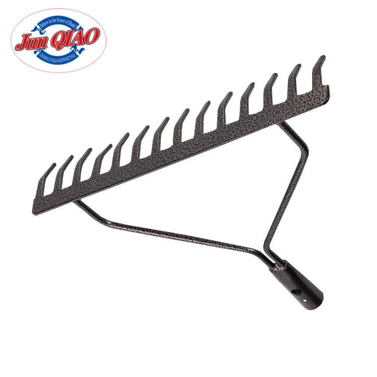 非洲津巴布韦博茨瓦纳纳米比亚扭齿耙子焊接连体铁耙子松土耙园林