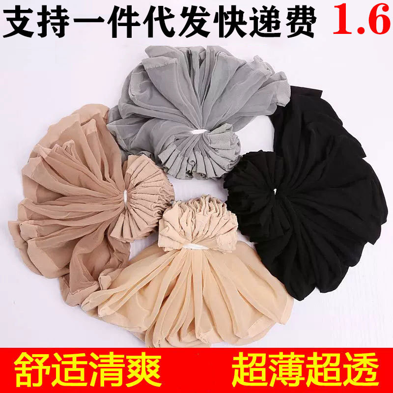 义乌水晶丝袜女士夏季薄款防臭玻璃短丝袜防勾丝纯色隐形丝袜厂家