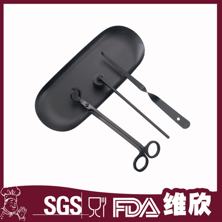 工厂现货 不锈钢蜡烛工具 蜡烛剪 灭烛器 修烛工具 蜡烛配件