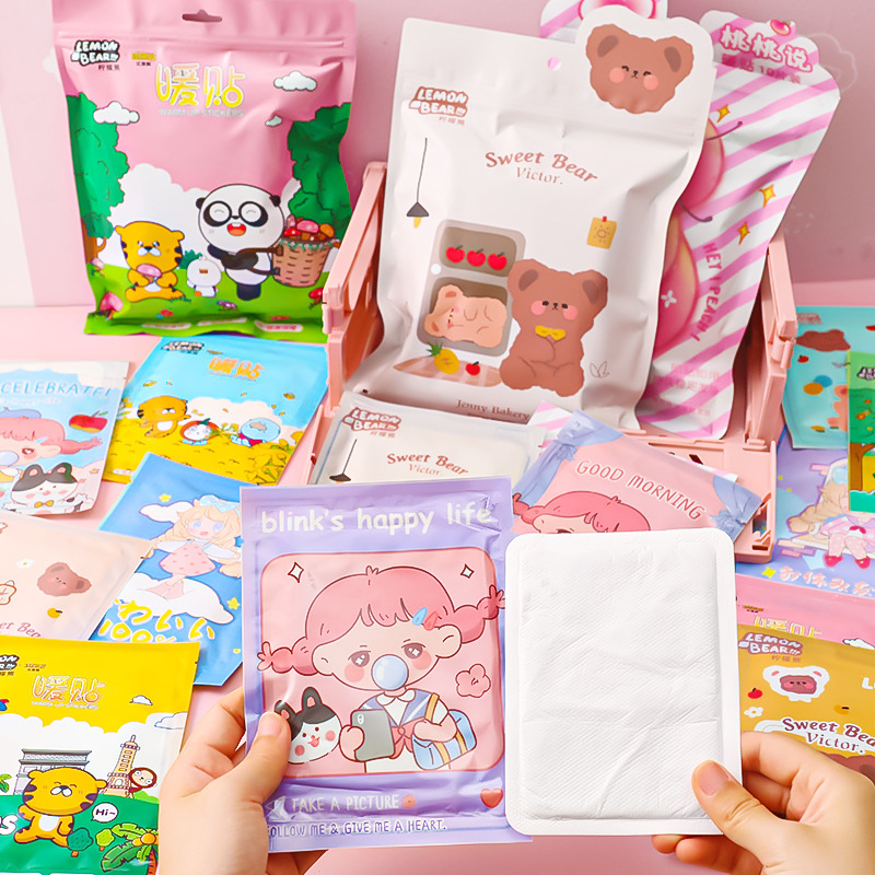 卡通暖宝宝贴 10片袋装暖贴自发热暖肚贴女关节热帖腰腹部暖身贴