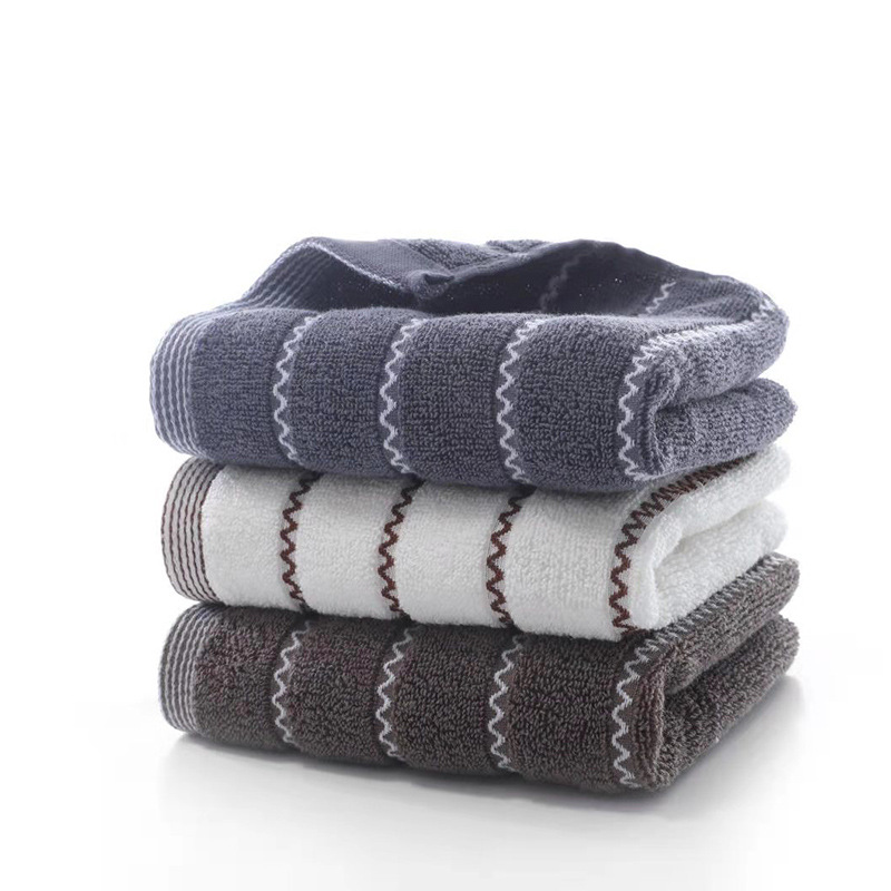 厂家批发棉质毛巾柔软吸水加厚加大洗脸洗澡面巾礼品赠品定制logo